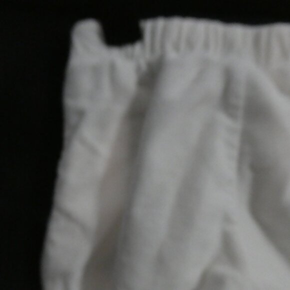 Y2K - BABY GAP - Infant | 6-12 months | White Velour Tear Away Pants - Picture 8 of 12